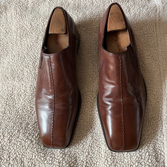 Giorgio Brutini Other - Men Giorgio Burtini Private Collection Brown Leather Slip On Shoe